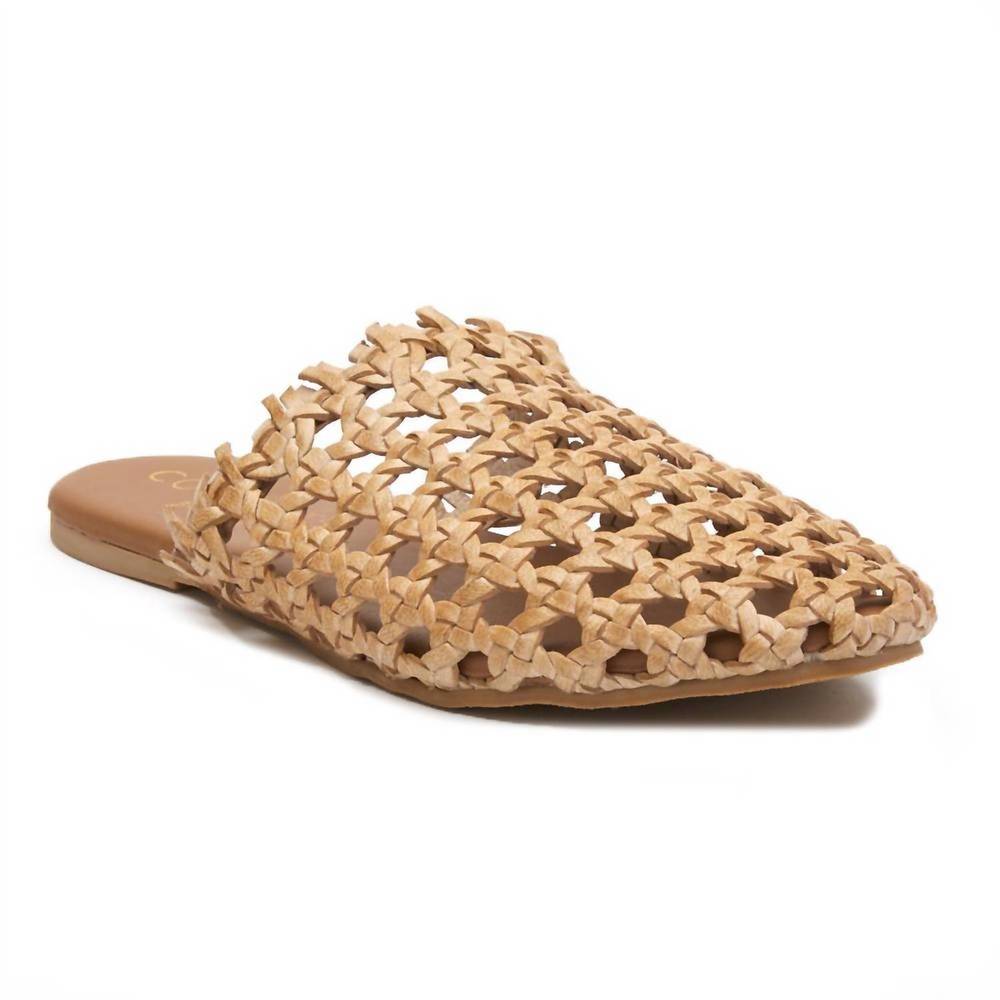 NEW MATISSE safari slip on shoe in natural